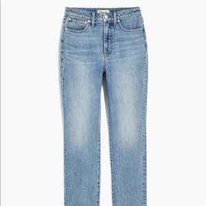 NWT Madewell Curvy Perfect Vintage Jean